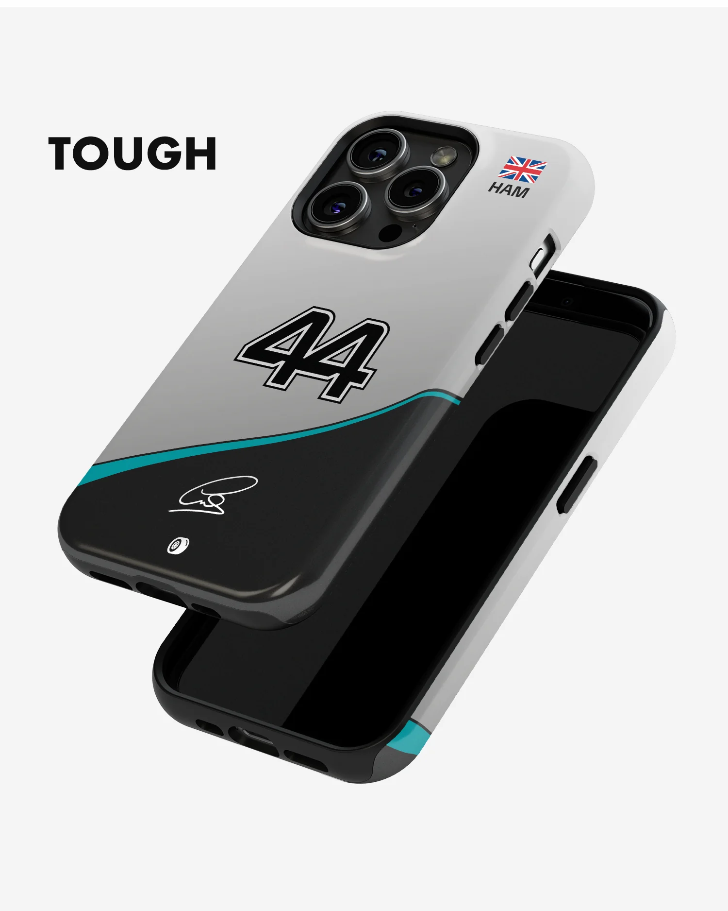Lewis Hamilton 2024 F1 Phone Case - Image 7