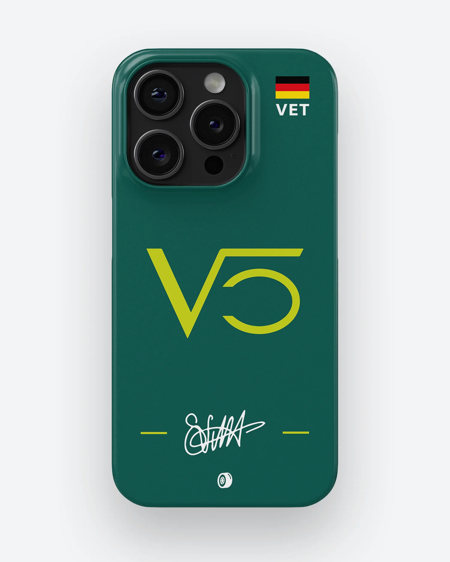 Sebastian Vettel LOGO 2022 Aston Martin F1 Phone Case