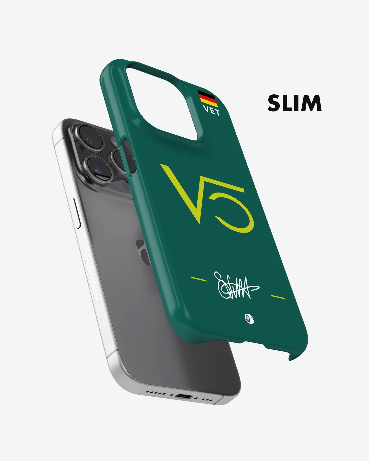 Sebastian Vettel LOGO 2022 Aston Martin F1 Phone Case - Image 3