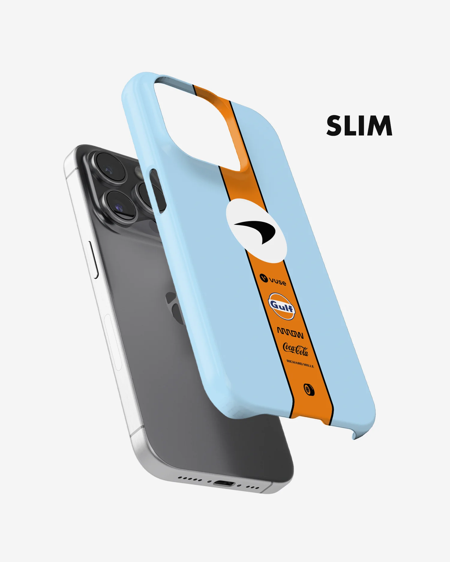 McLaren Gulf Edition 2021 F1 Phone Case - Image 3
