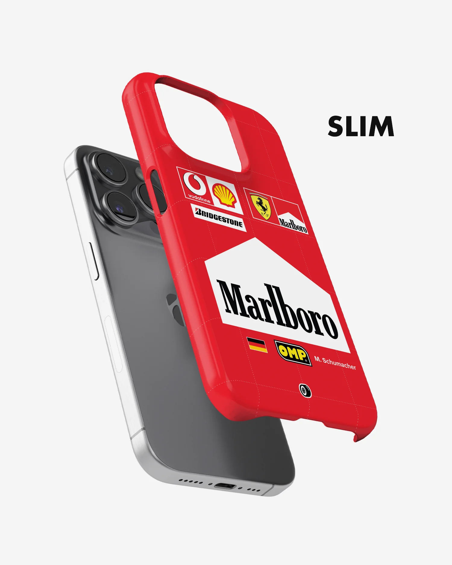 Michael Schumacher Special Edition Scuderia Ferrari F1 Phone Case - Image 3