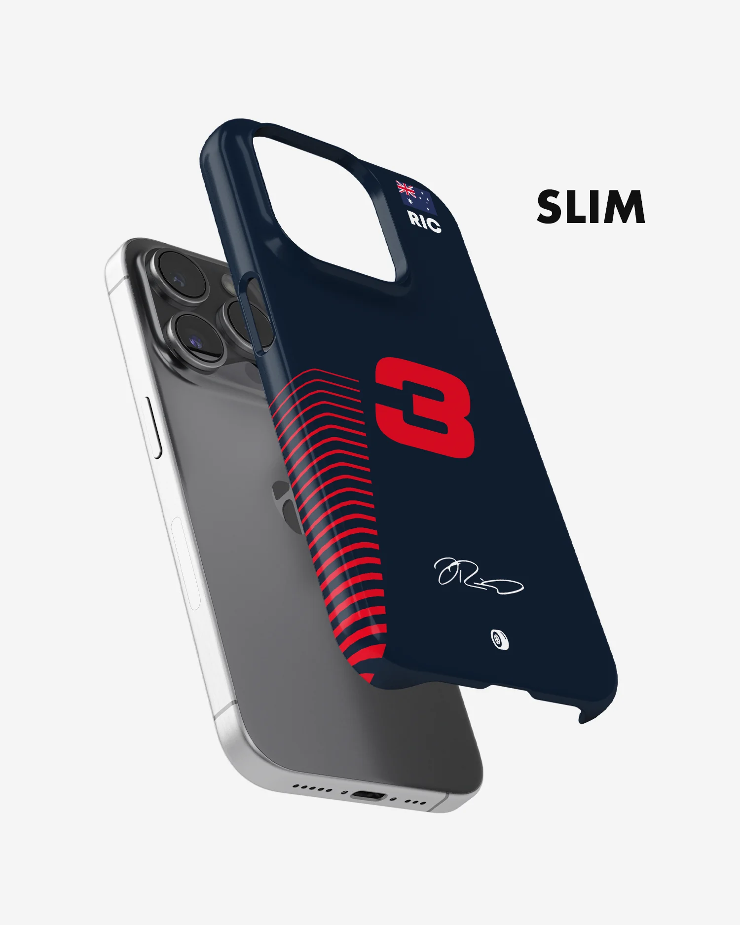 Daniel RI CCI AR do 2023 Red Bull Racing F1 Phone Case - Image 3