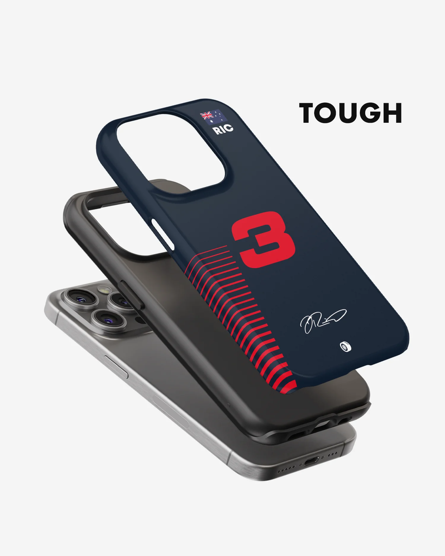 Daniel RI CCI AR do 2023 Red Bull Racing F1 Phone Case - Image 4