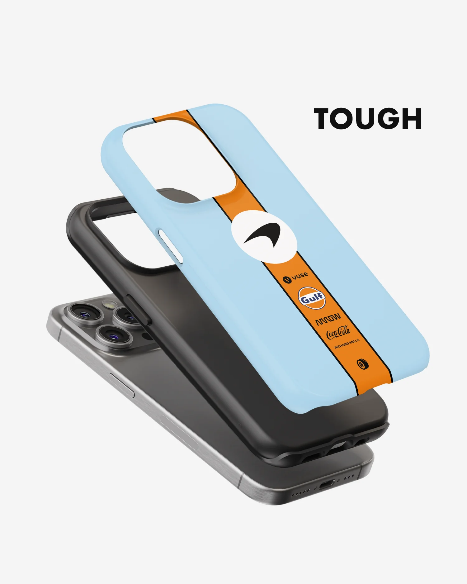 McLaren Gulf Edition 2021 F1 Phone Case - Image 4
