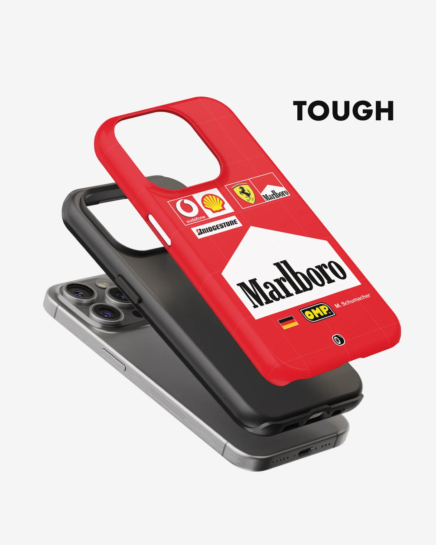 Michael Schumacher Special Edition Scuderia Ferrari F1 Phone Case - Image 4