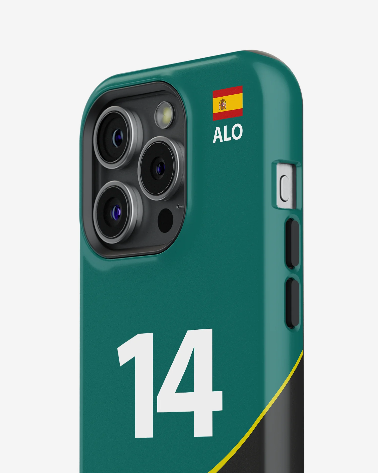 Fernando Alonso 2023 Aston Martin F1 Phone Case - Image 5
