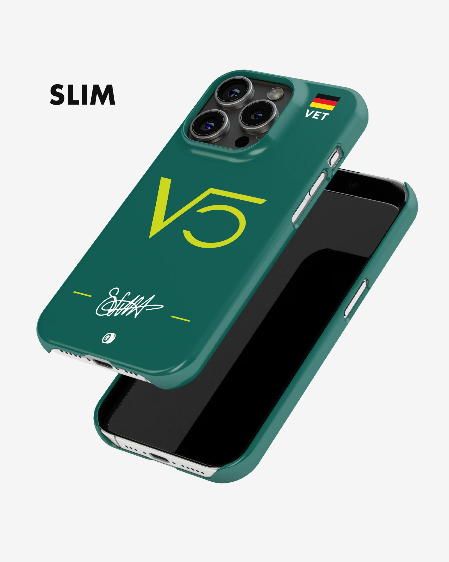 Sebastian Vettel LOGO 2022 Aston Martin F1 Phone Case - Image 6