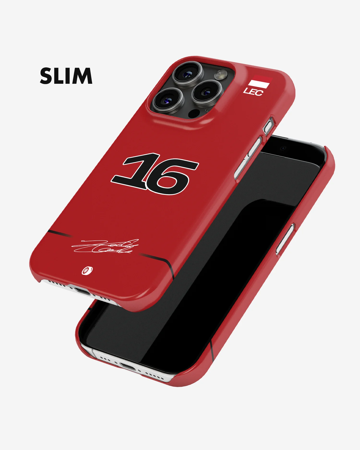 Charles Leclerc 2022 Scuderia Ferrari F1 Phone Case - Image 6