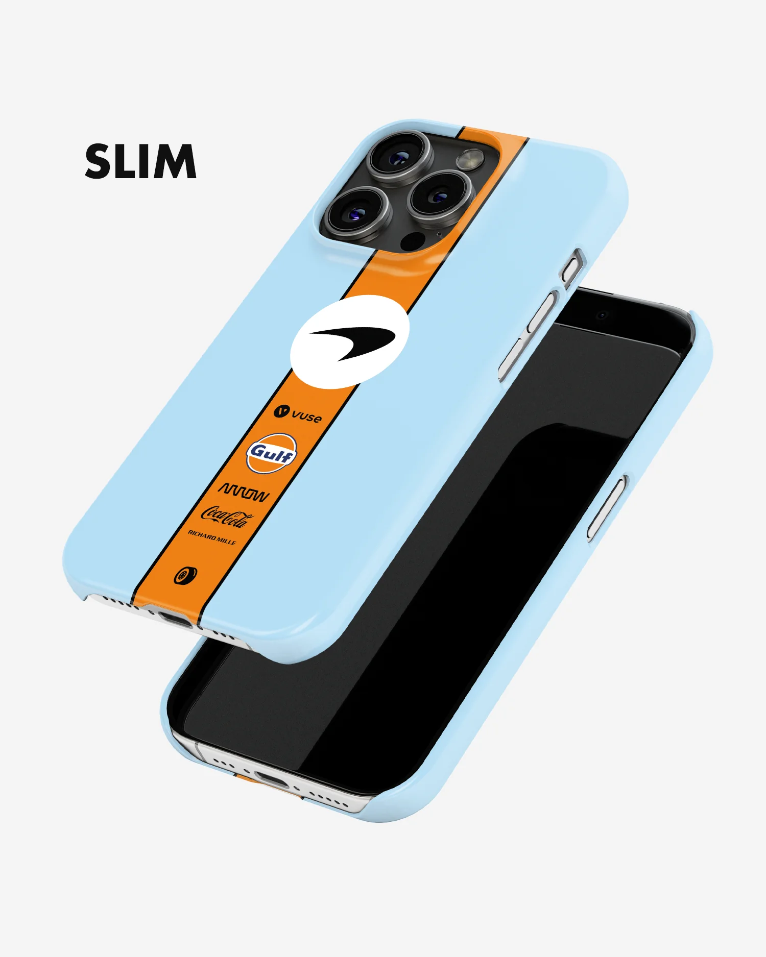 McLaren Gulf Edition 2021 F1 Phone Case - Image 6