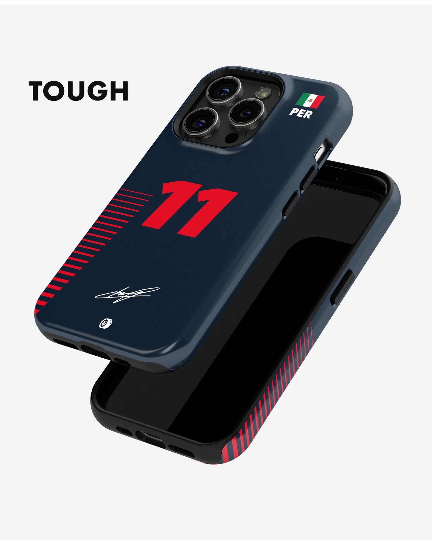 SERGIO PEREZ 2023 Red Bull Racing F1 Phone Case - Image 7