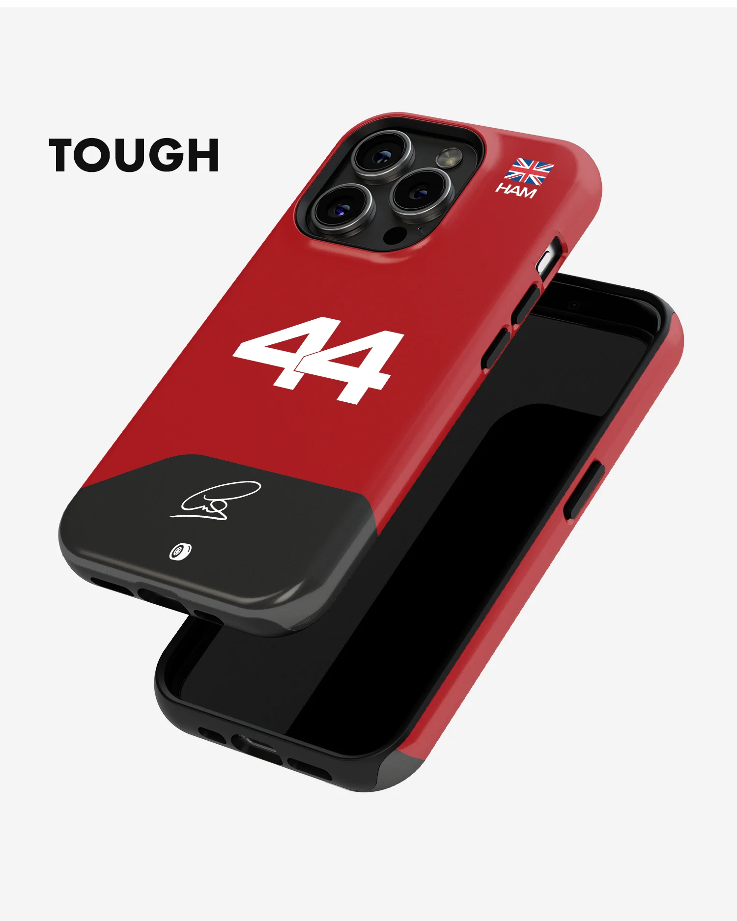 Lewis Hamilton 2023 Scud Eria Ferrari F1 Phone Case - Image 7